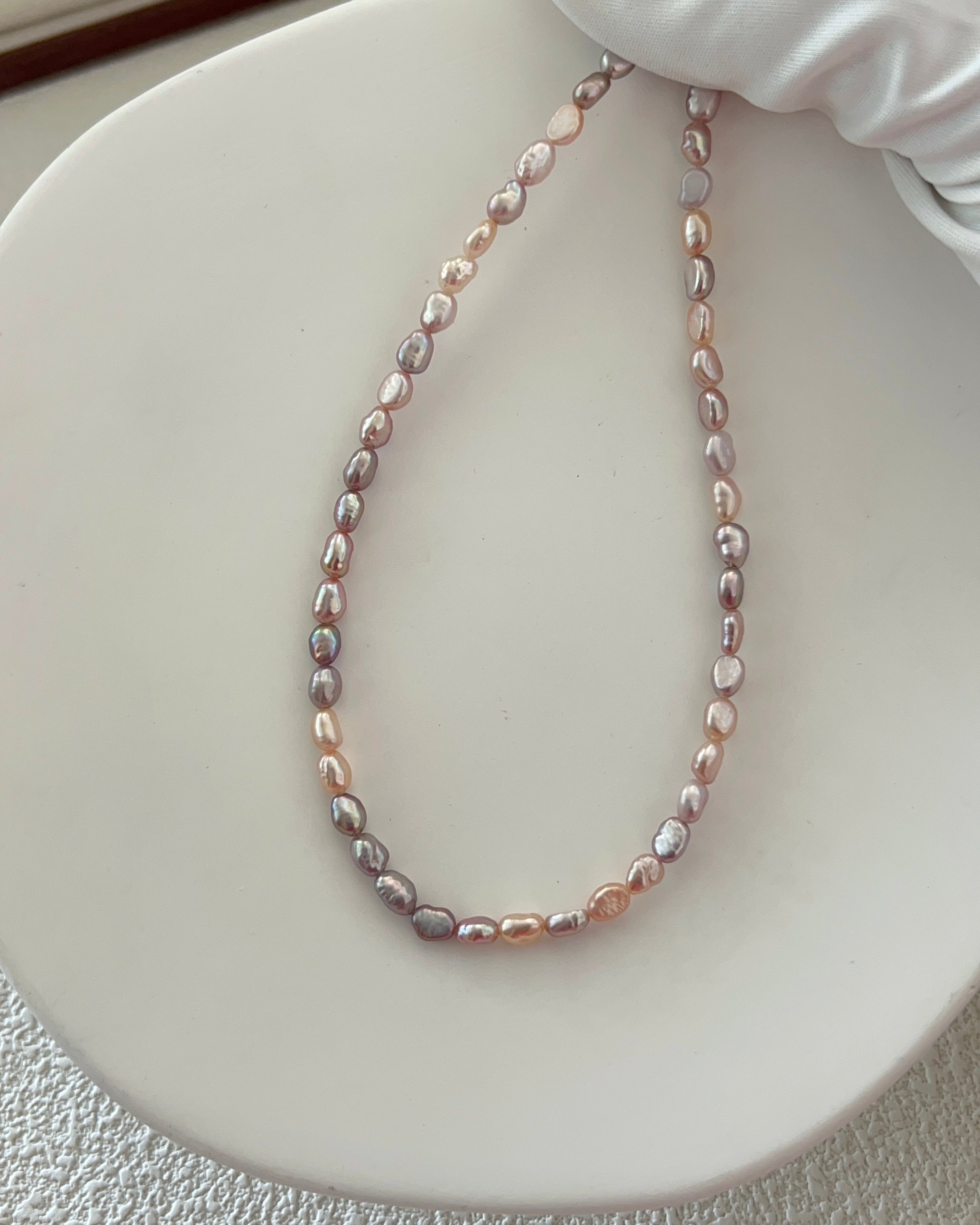 Candy Confetti Baroque Pearl Necklace