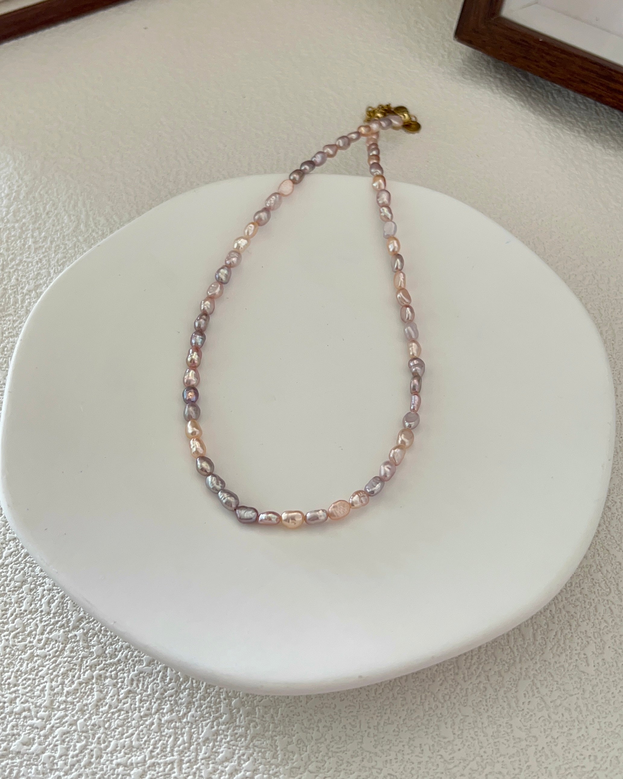 Candy Confetti Baroque Pearl Necklace