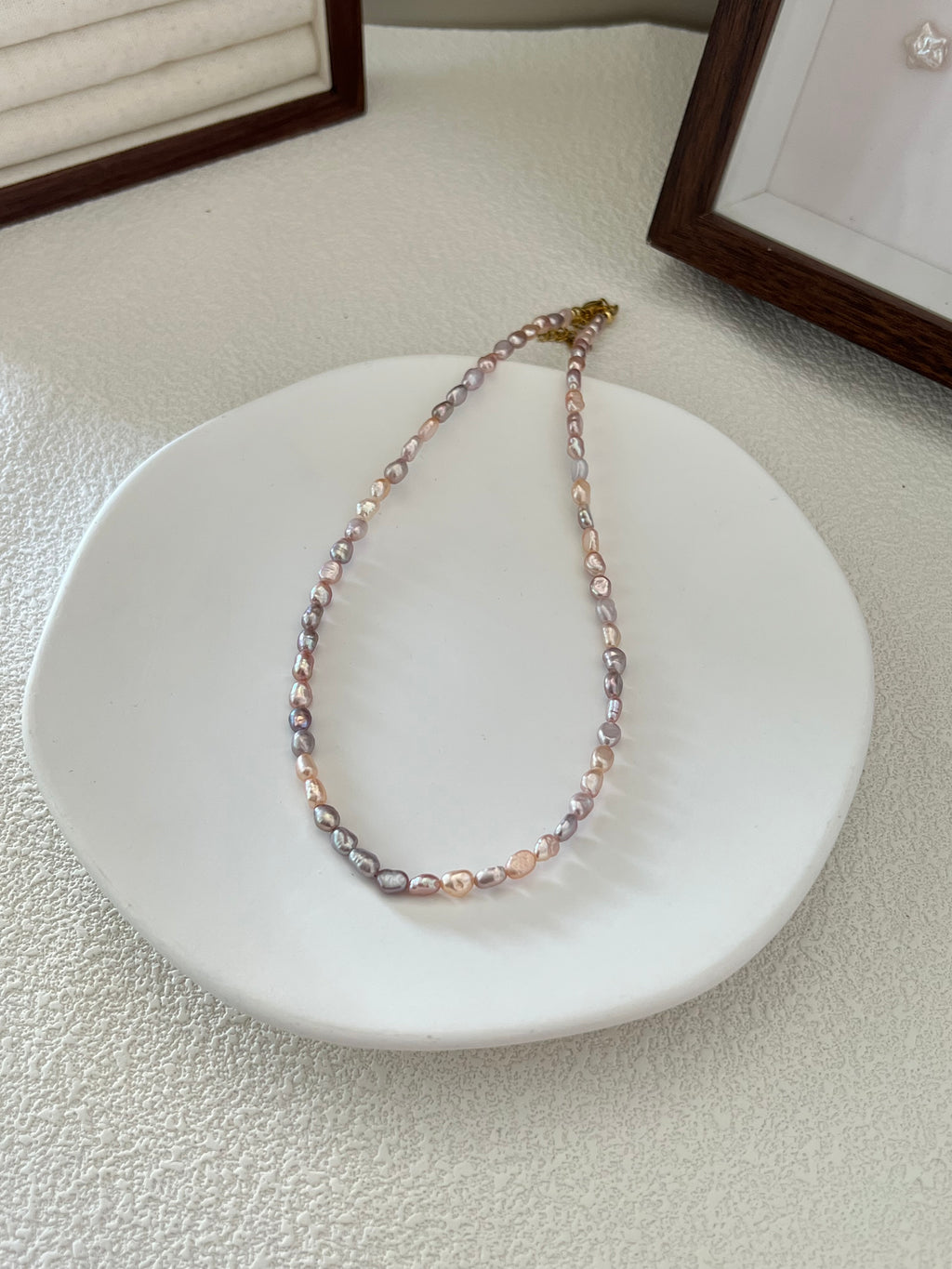 Candy Confetti Baroque Pearl Necklace