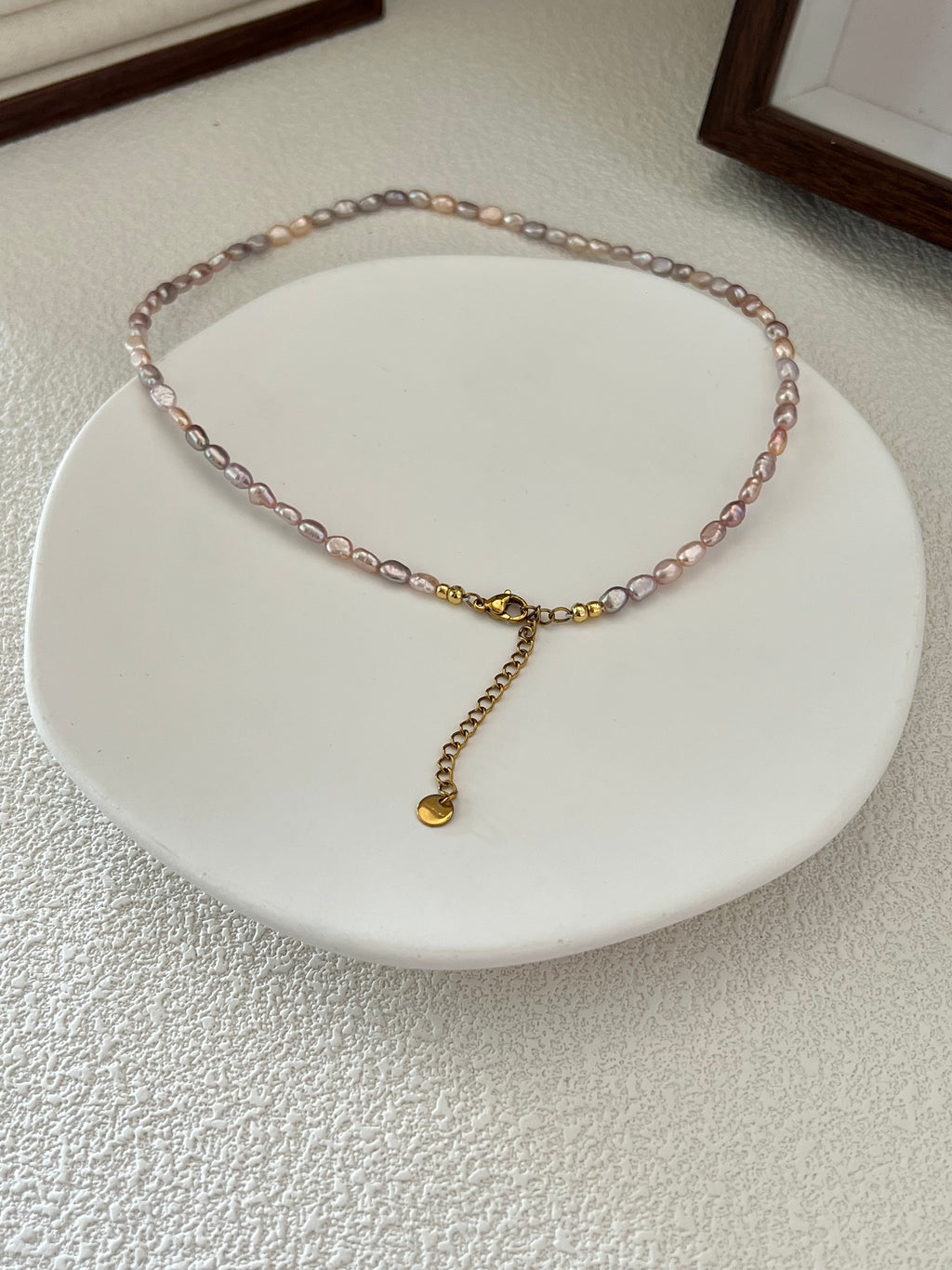 Candy Confetti Baroque Pearl Necklace